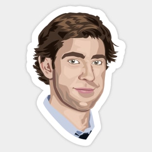 Jim Halpert - John Krasinski (The Office US) Sticker